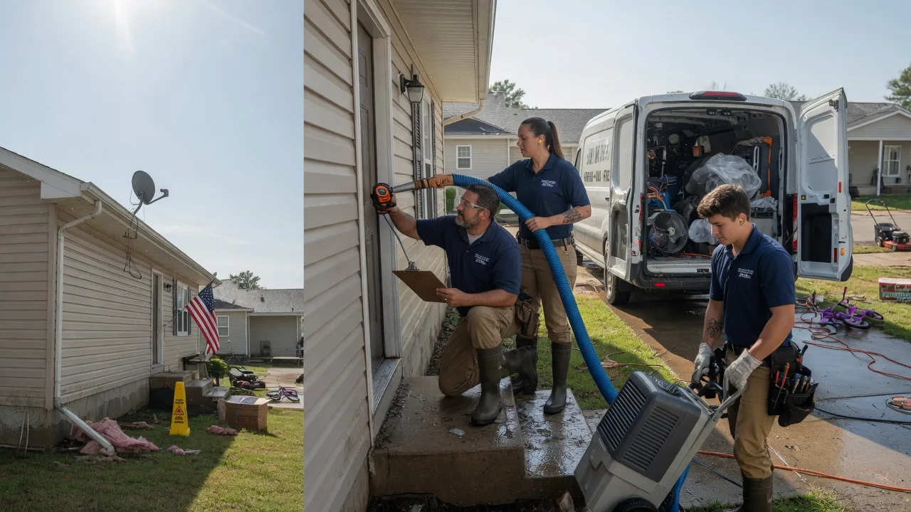 Ceiling Water Damage Restoration in Ryan, IA near me